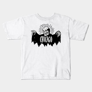 chicago bat bone Kids T-Shirt